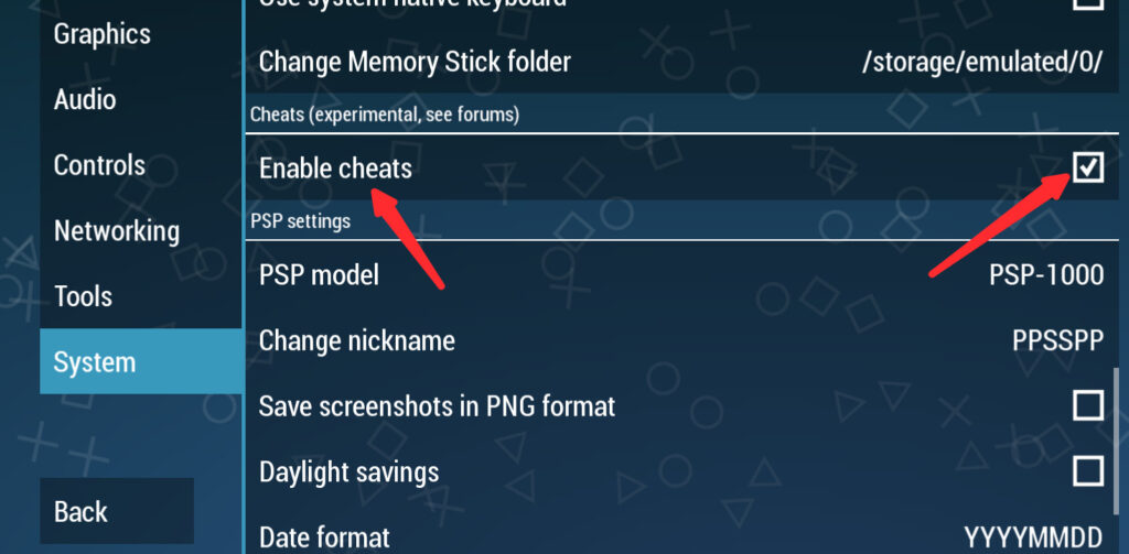 Ppsspp cheat.db file download
