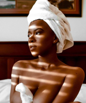 I hated my big boobs -  Abby Zeus poses completely nude in new photos as she explains why she goes naked on Instagram