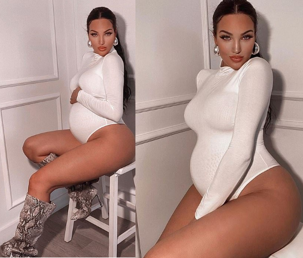 Kim Kardashian's BFF Natalie Halcro announces she's 7-months pregnant (Photos)