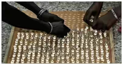 Gambian Citizens To Use Marbles To Vote For President In Tomorrow ‘s Elections